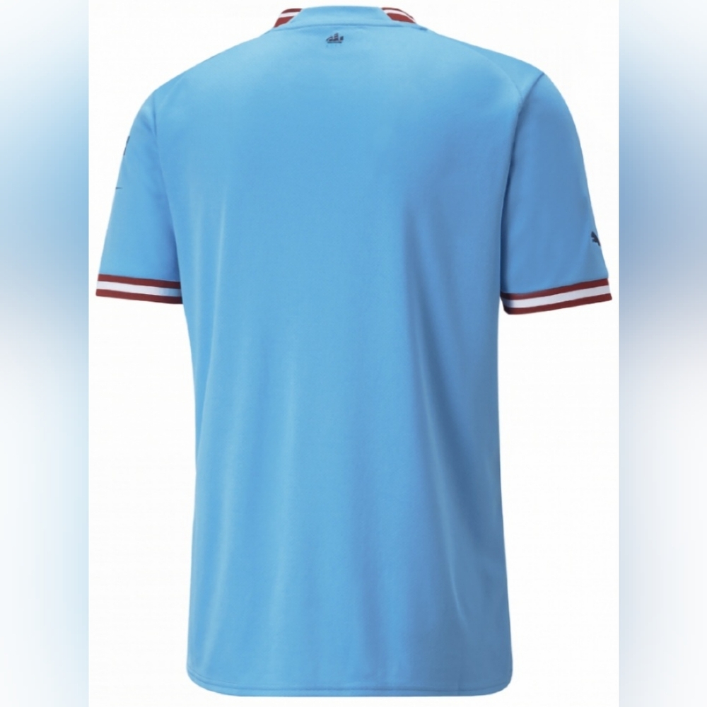 Boys 22/23 Manchester City Home Jersey - Picture 2 of 8